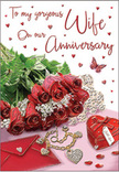This anniversary card illustration feels like a moment of heartfelt celebration captured on a table in a Mill Hill home, illuminated by soft light that could easily be coming from a window overlooking Mill Hill Broadway. A lush arrangement of red roses sweeps dramatically across a shimmering surface, each bloom gleaming with a velvety richness that suggests deep affection and long-lasting love. The petals are edged with delicate highlights, as if touched by early morning light, and are nestled among fine greenery that adds movement and freshness. Below the flowers lies a neatly folded envelope, ready to cradle an intimate message, its smooth surface echoing the card's gentle tones. Nearby, a heart-shaped locket rests alongside dainty pearls and jewel-like adornments, all catching the light in small, romantic glimmers that suggest treasured memories and promises. The colour palette is drenched in passionate reds and soft blush shades, contrasted with hints of warm metallic shimmer, creating an atmosphere of closeness and devotion between soulmates. Tiny sparkling hearts dance across the composition, while a single butterfly motif seems to flutter above, introducing a sense of magic and hope. The overall mood is one of shared remembrance and renewed vows, as if the card is waiting to be given after a peaceful evening walk through Mill Hill Park. Each element-from the satin-soft petals to the cool gleam of the locket-has been arranged with the sensitivity of an experienced florist, turning a simple greeting card into a tender visual expression of love, gratitude, and the joy of another year together.